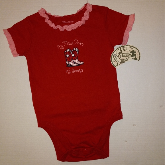 Wrangler One Pieces Infant Girls Wrangler Onesie Poshmark
